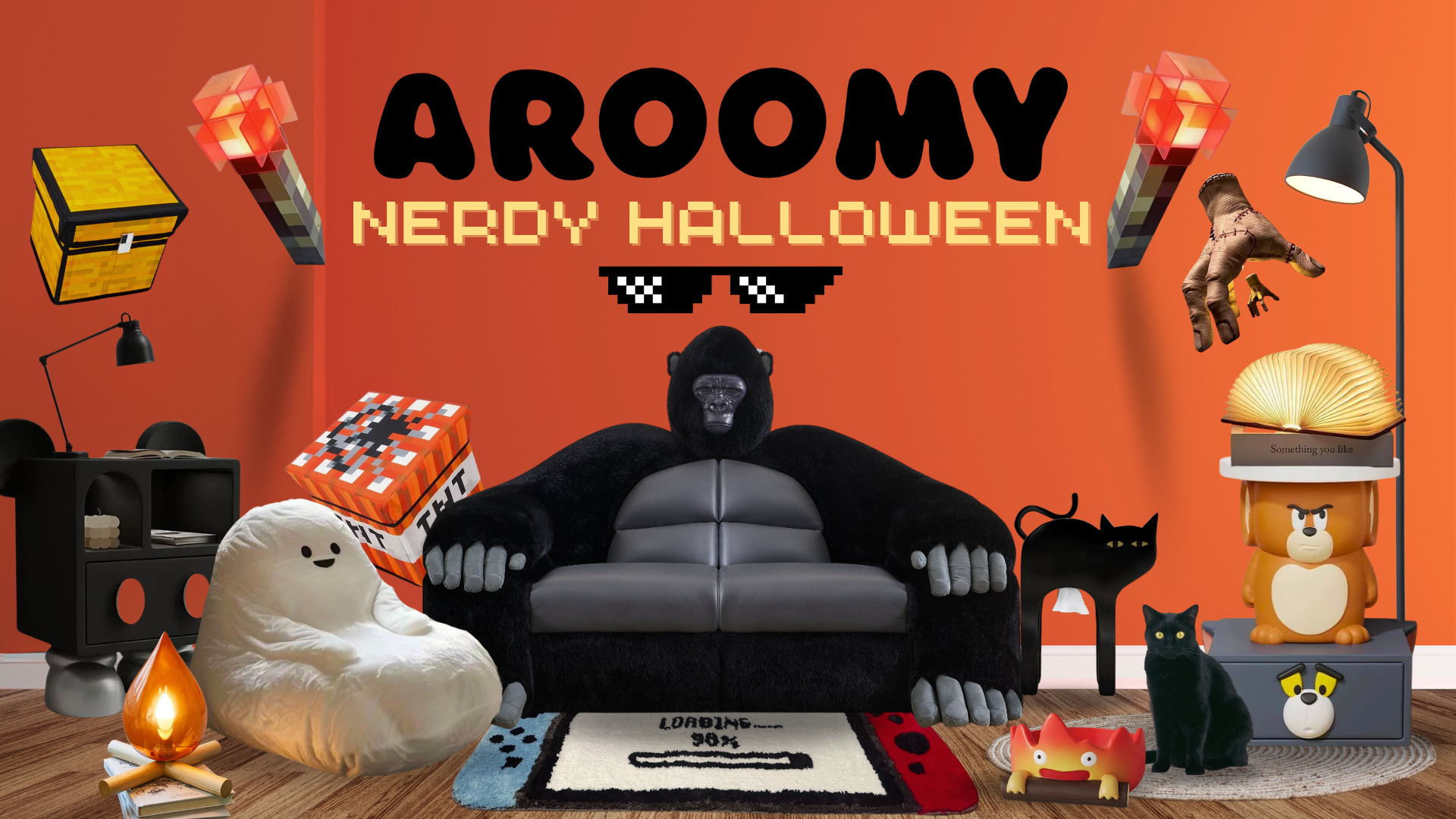 Nerdy Halloween Home Decor