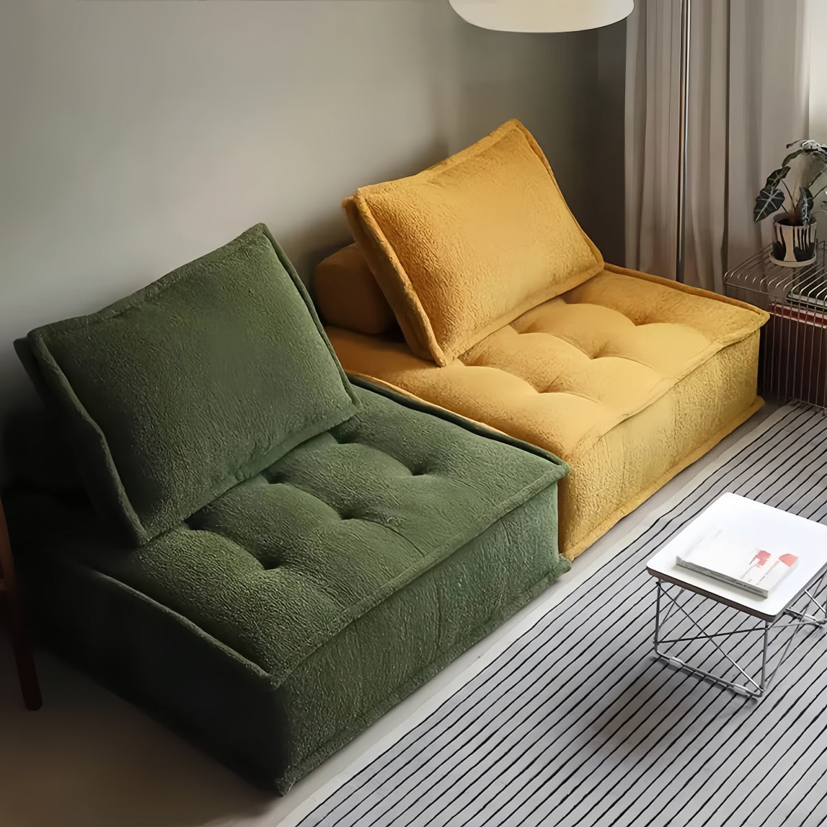 Green Yellow Moldular Mochi Sofa
