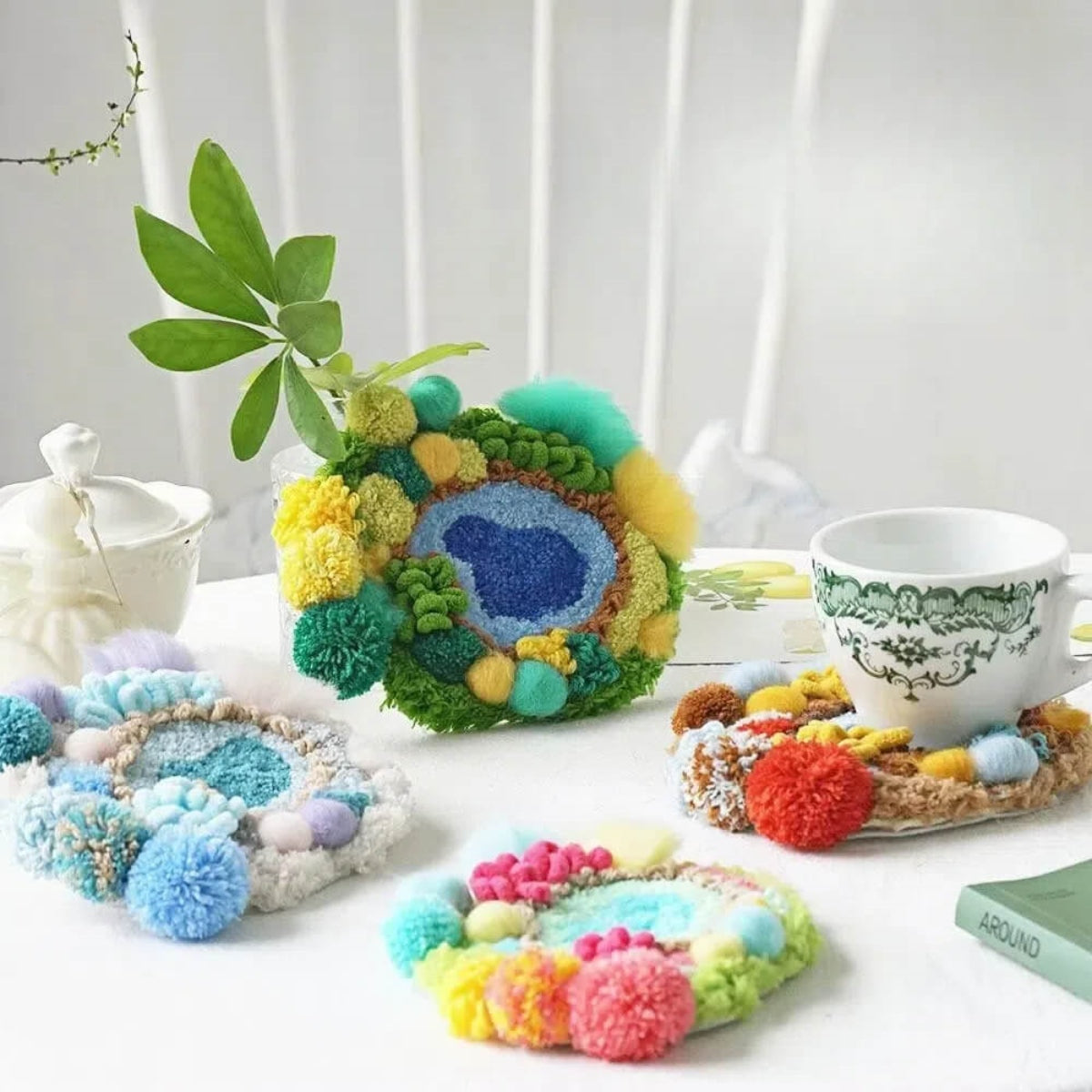 Seasonal Moss Coaster DIY Kit