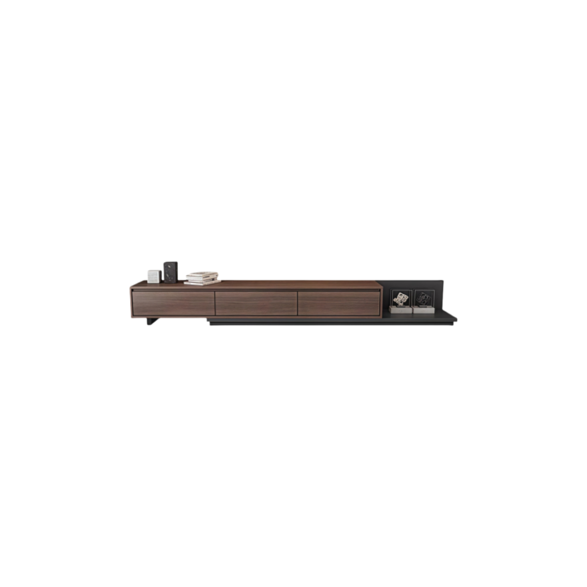 Modern Retractable Floor TV Stand