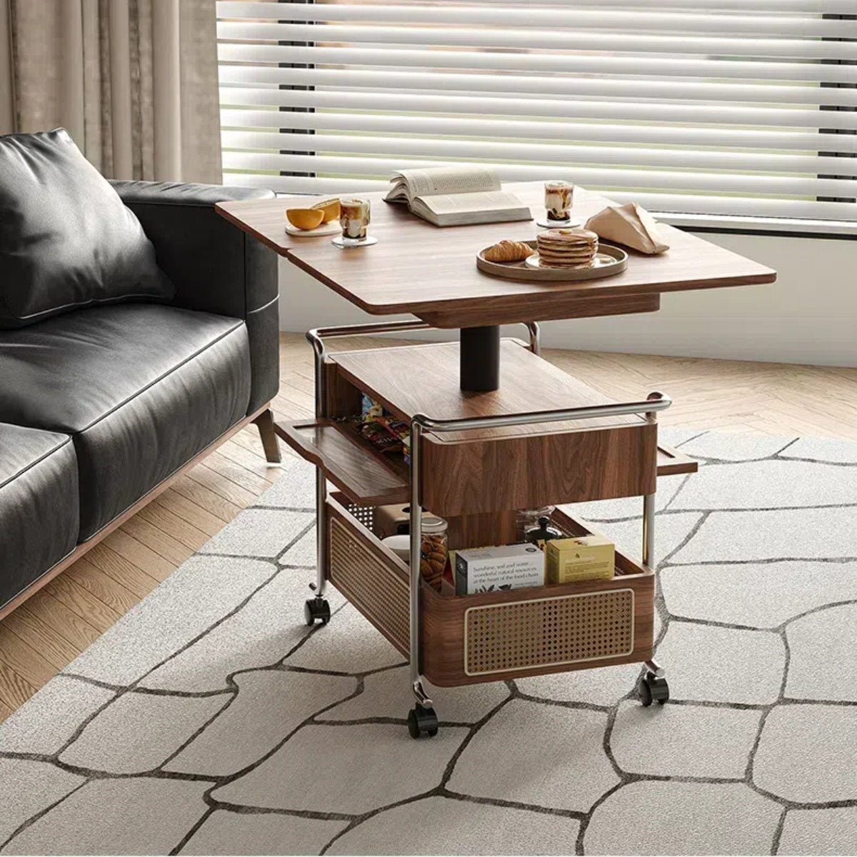 Versatile Vintage Rolling Cart