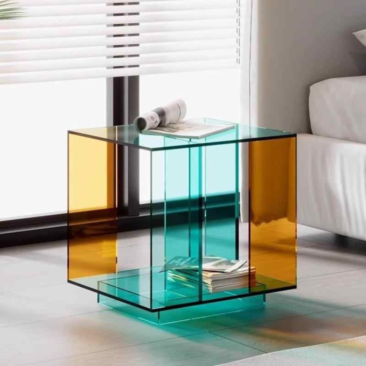 Prism Pop Acrylic Side Table