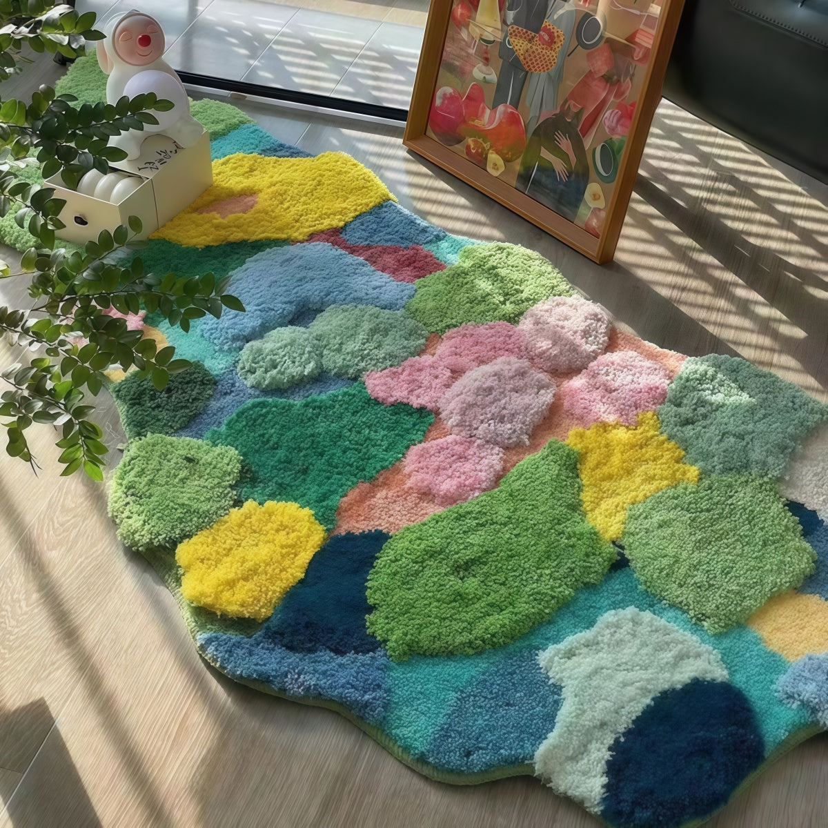 Sylva 3D Moss Rug
