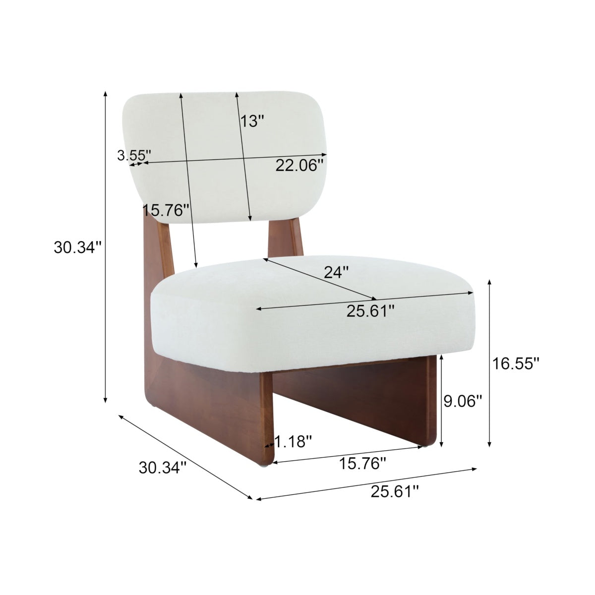Lumi Minimalist Side Chair