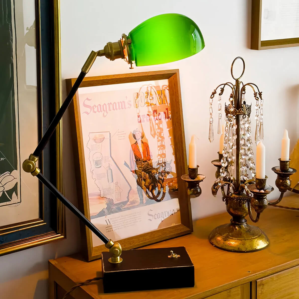 Vintage Classic Banker's Lamp