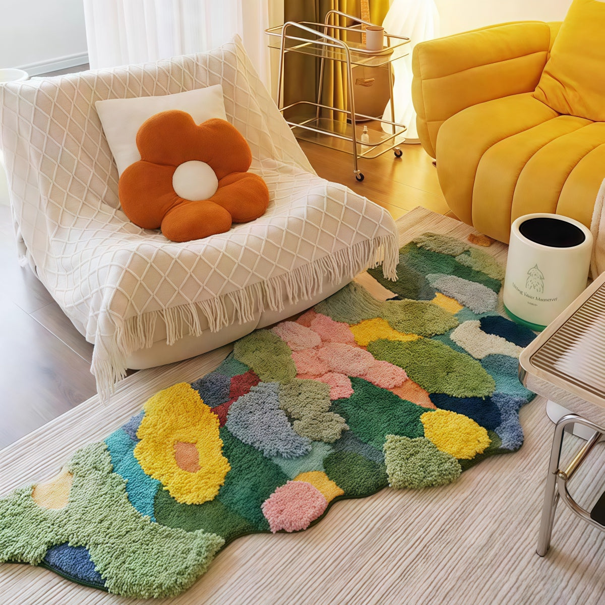 Sylva 3D Moss Rug
