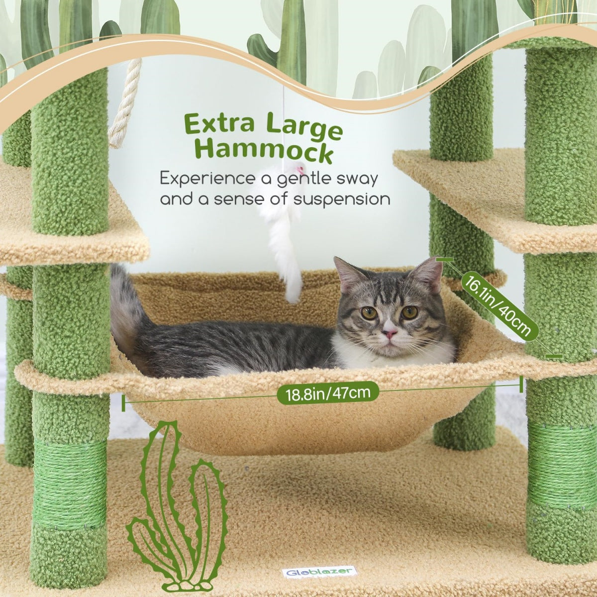 Cactus Cat Tree Tower