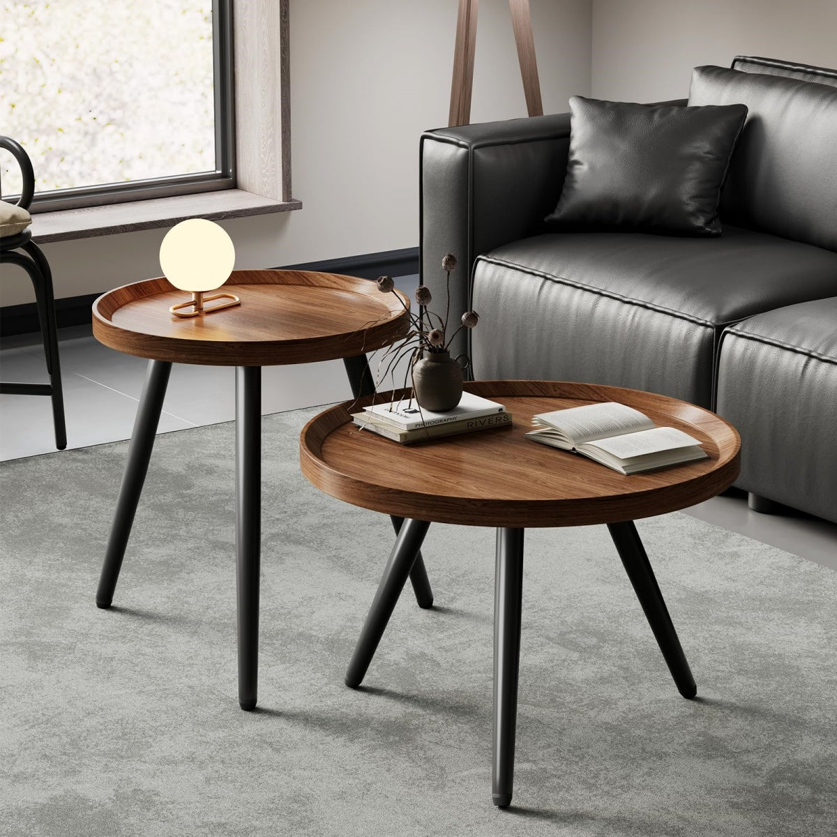 Marlo Sleek Nesting Coffee Tables