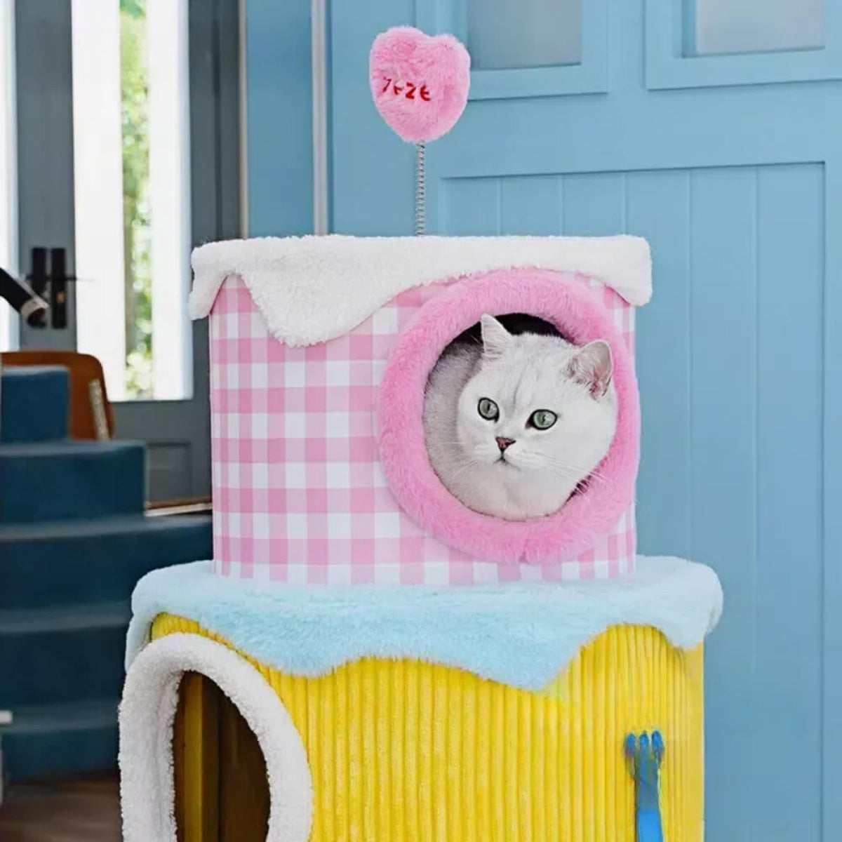 Birthday Cake Cat Tree