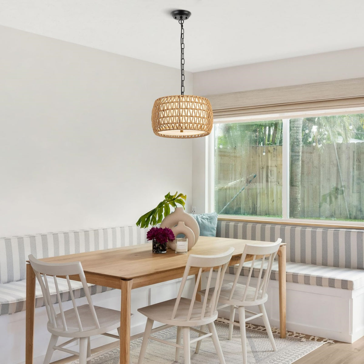 Boho Drum Pendant Light