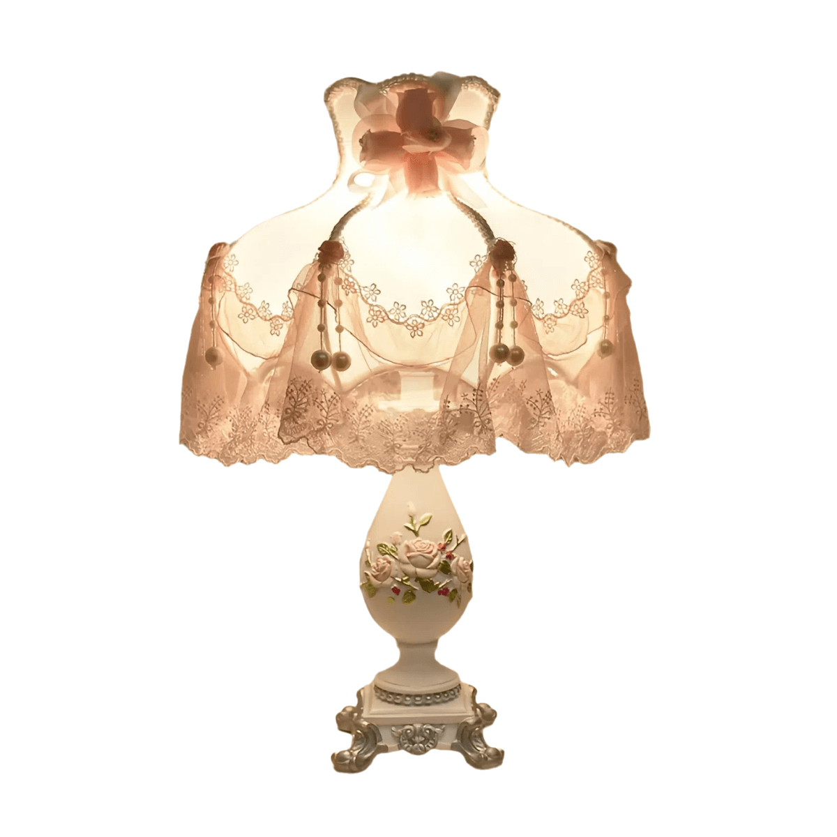 European Lace Princess Table Lamp