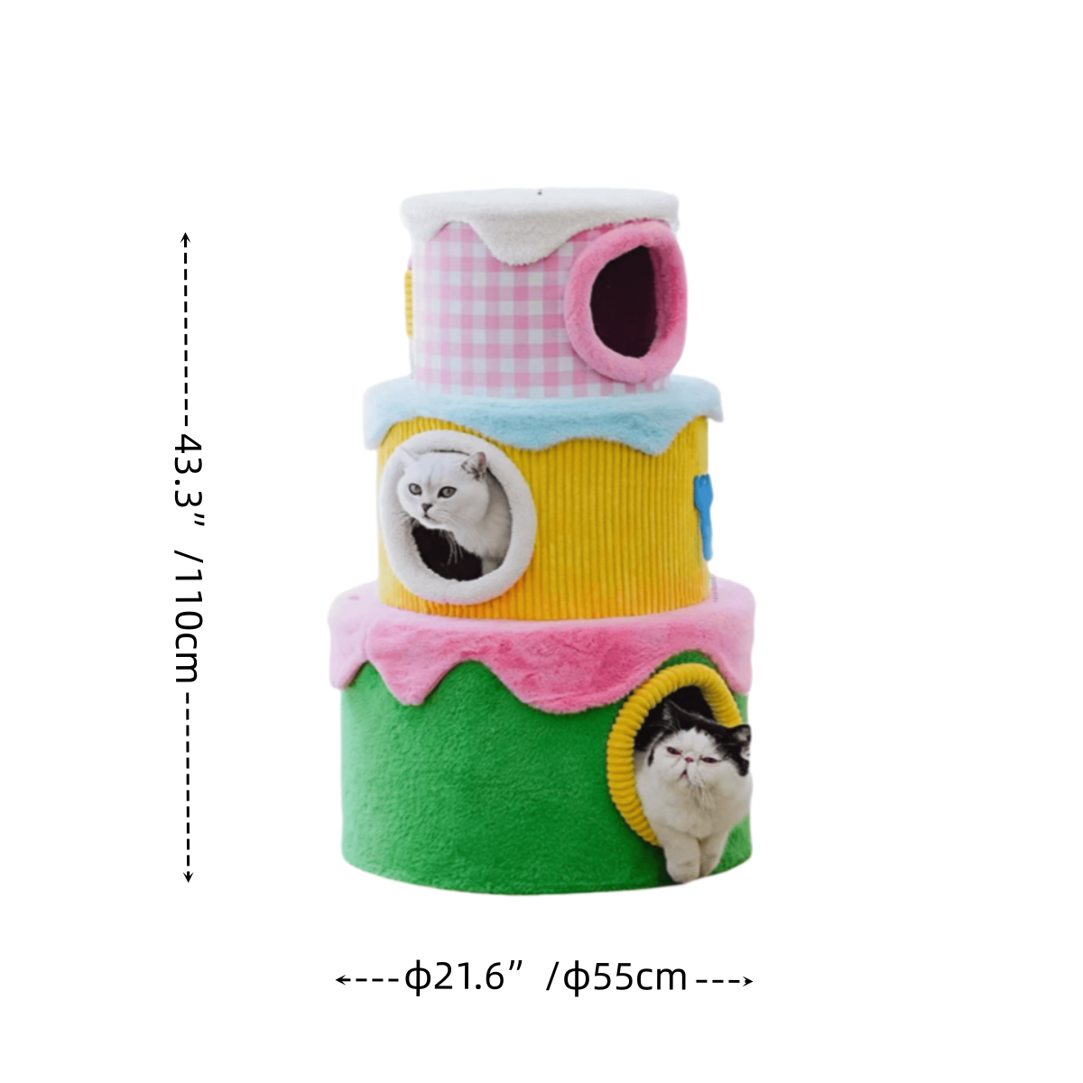 Birthday Cake Cat Tree