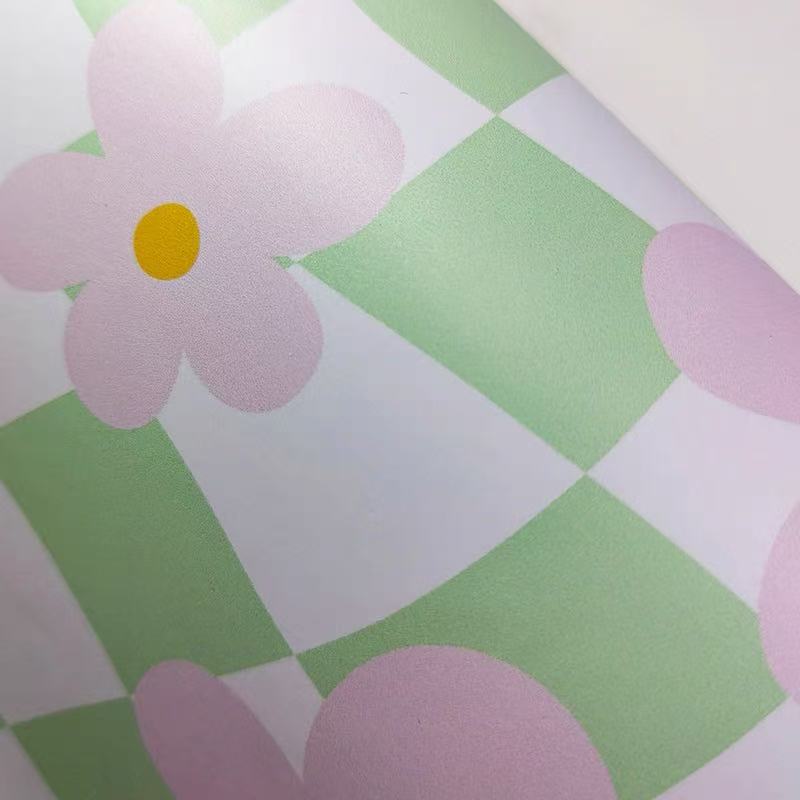 Retro Floral Peel and Stick Wallpaper