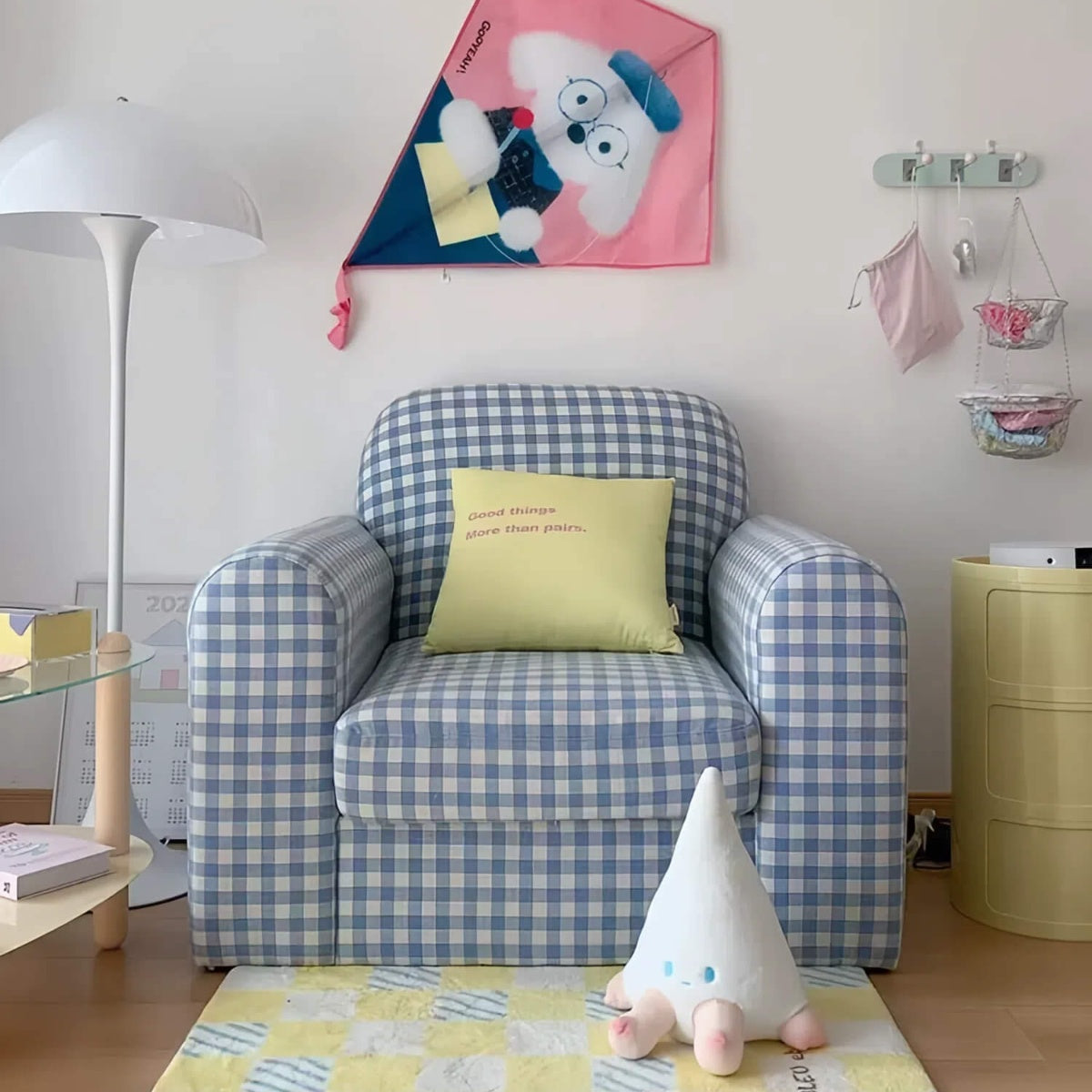 Dreamy Checkered Sofa