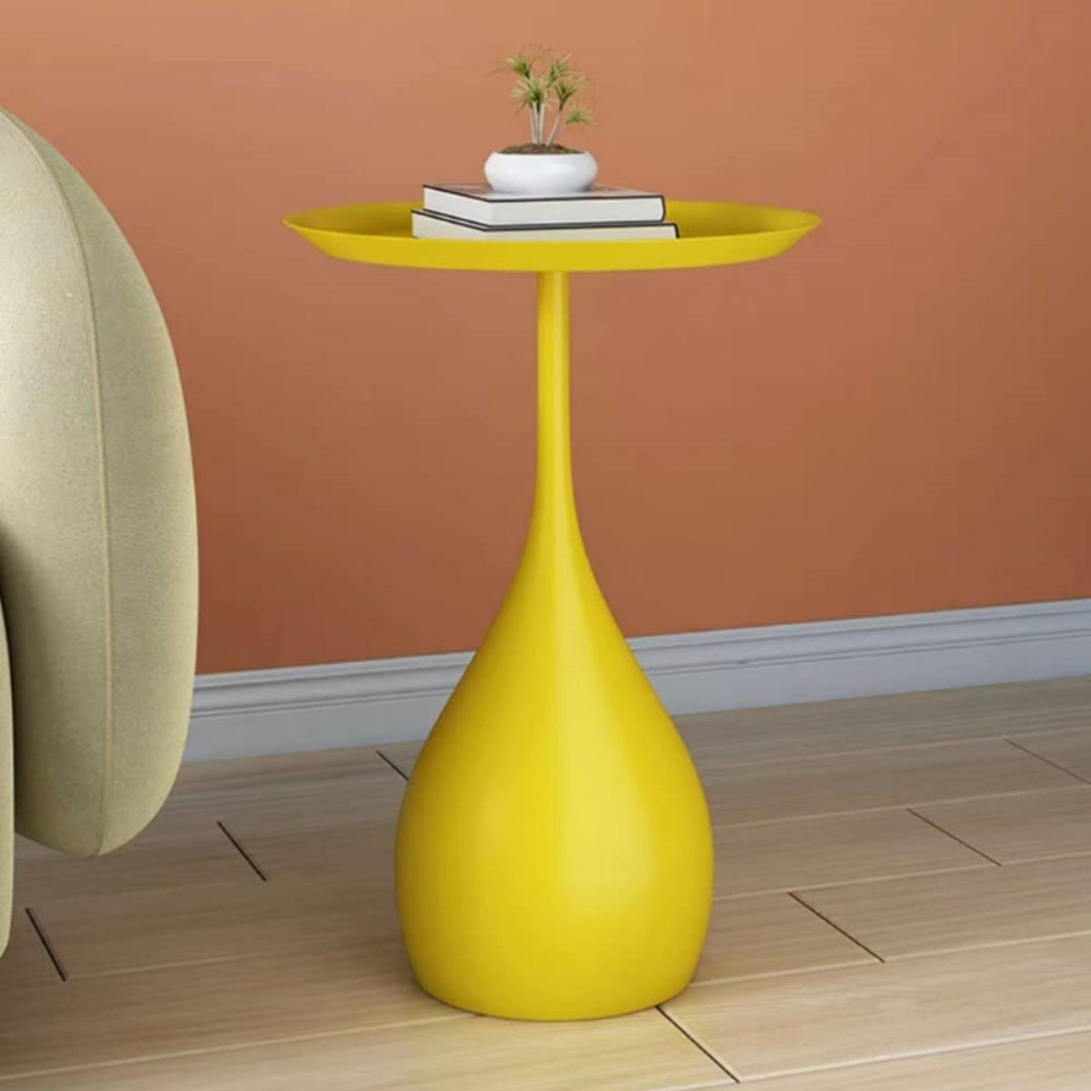 Orla Modern Metal Round Table