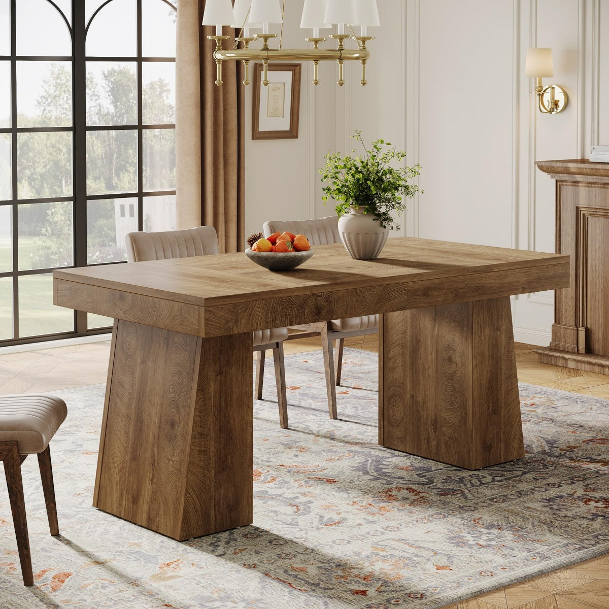 Tribesigns Mid-Century Dining Table