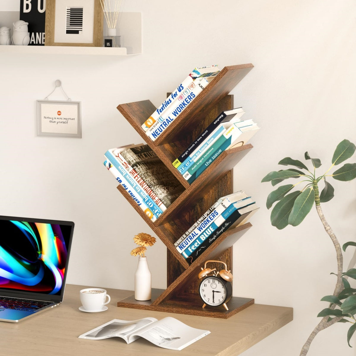 Oakling Sculptural Book Tree