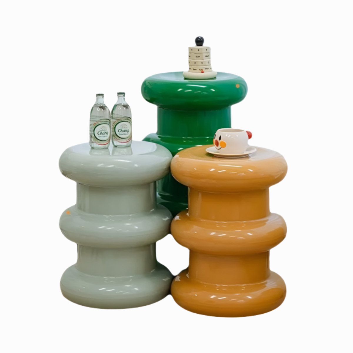 Sugar Gourd Coffee Stand and Stool