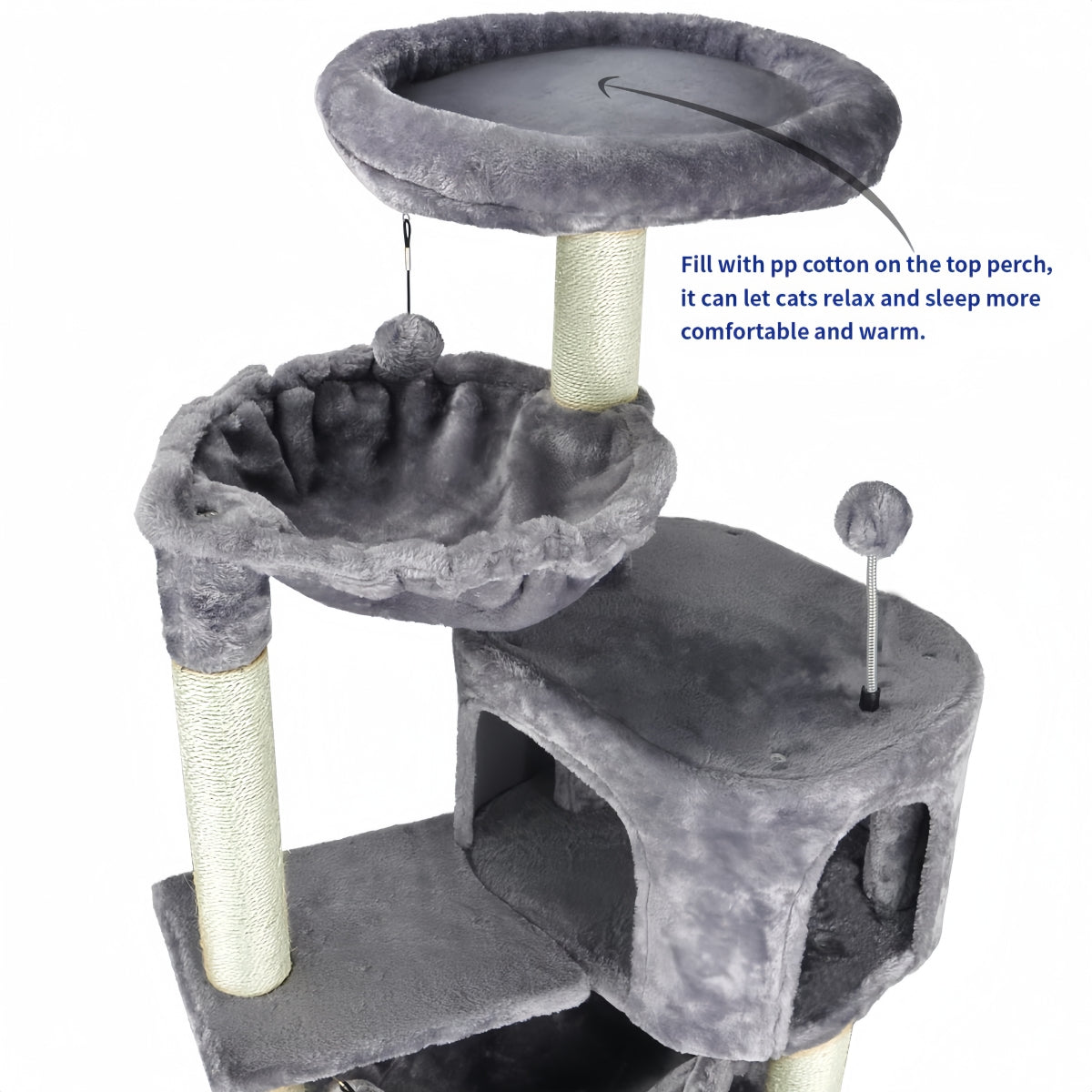 Cozy Multi-Level Cat Tree