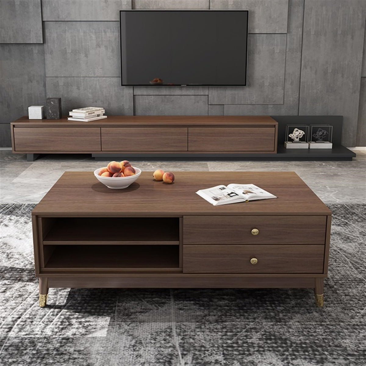 Vero Retractable TV Floor Stand