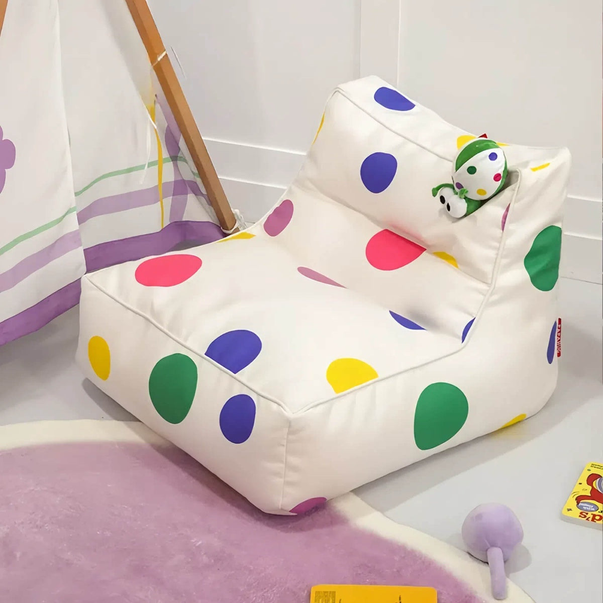Polka Pop Bean Sofa (Multiple Colors)