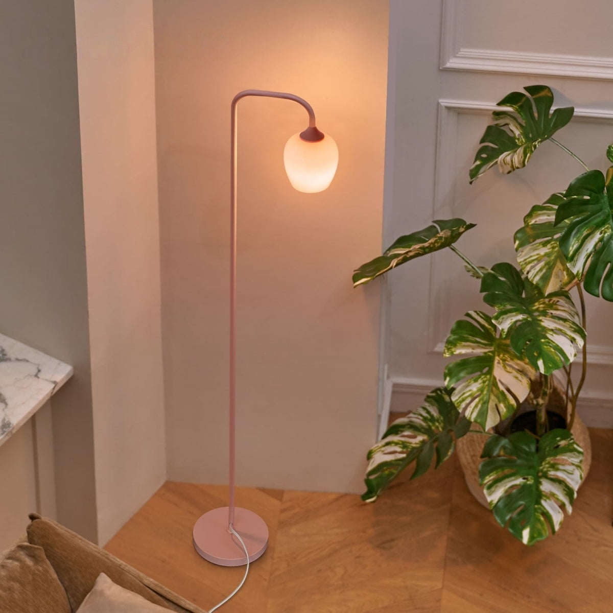 Blush Solara Floor Lamp