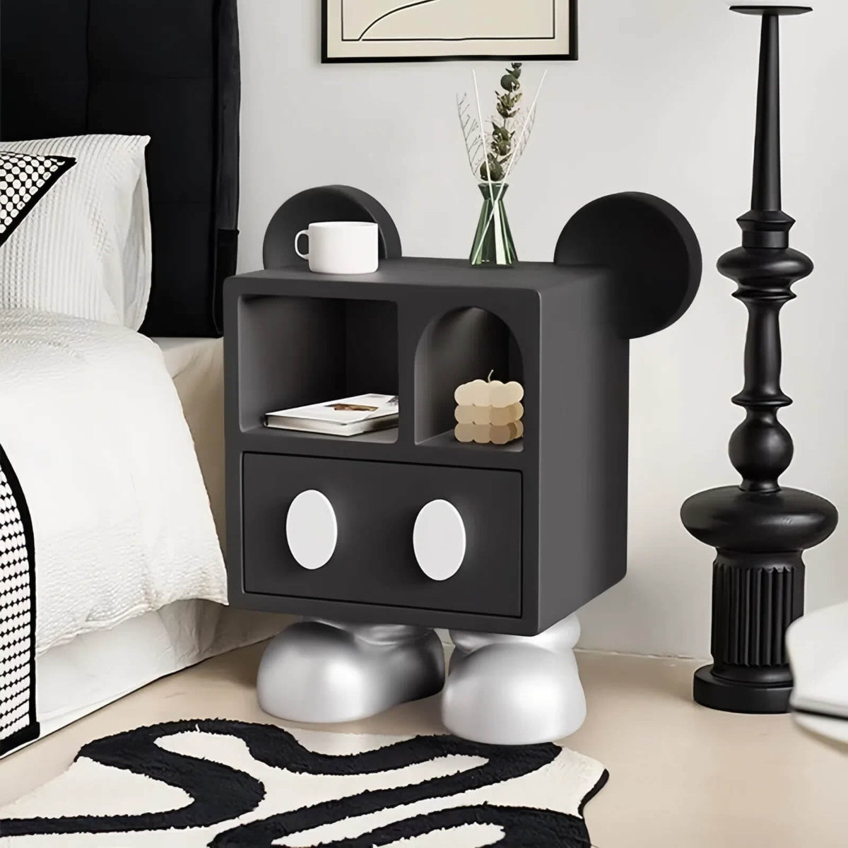 Mickey Ears Side Table - Disney Inspired