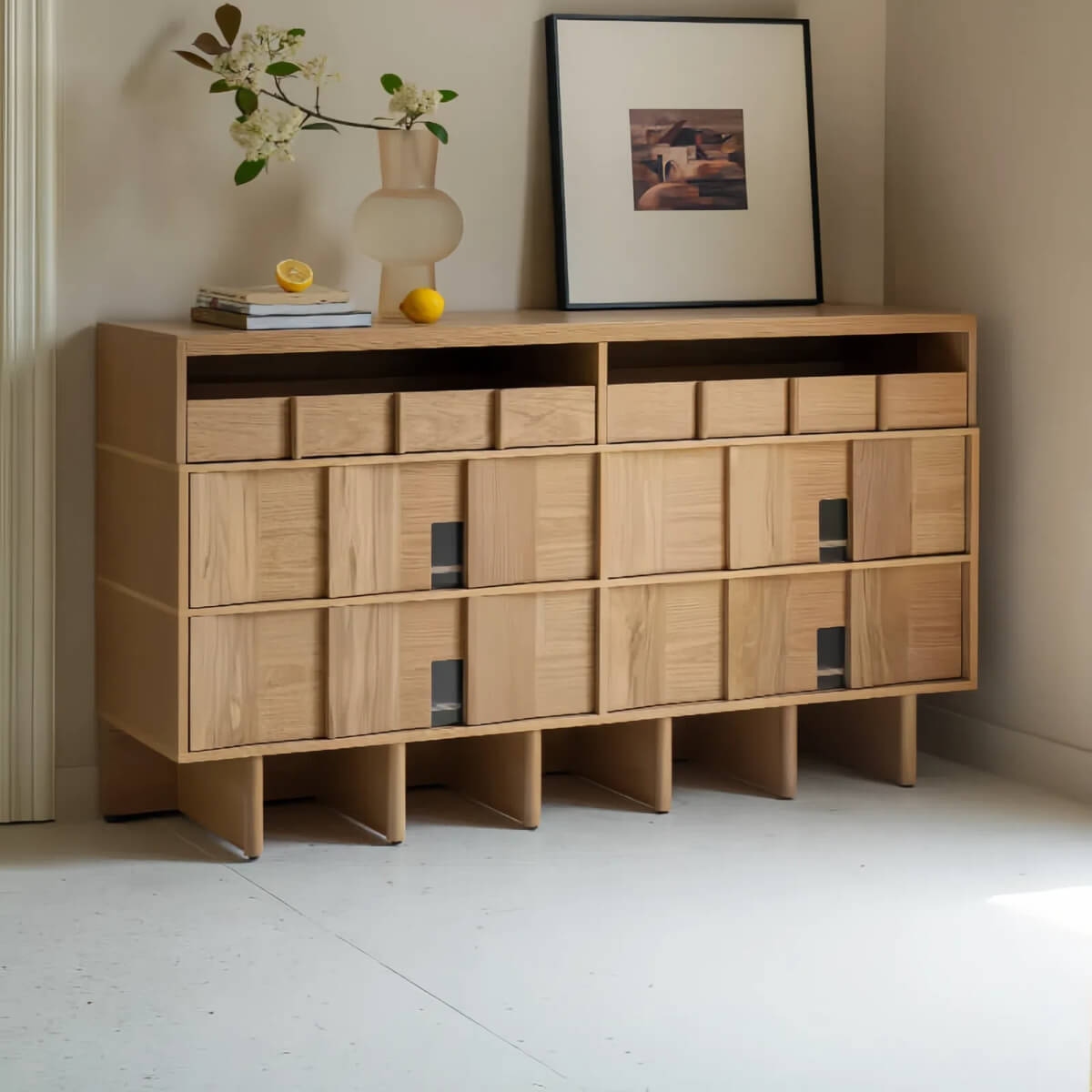 Luxe Modern Marseille Cabinet