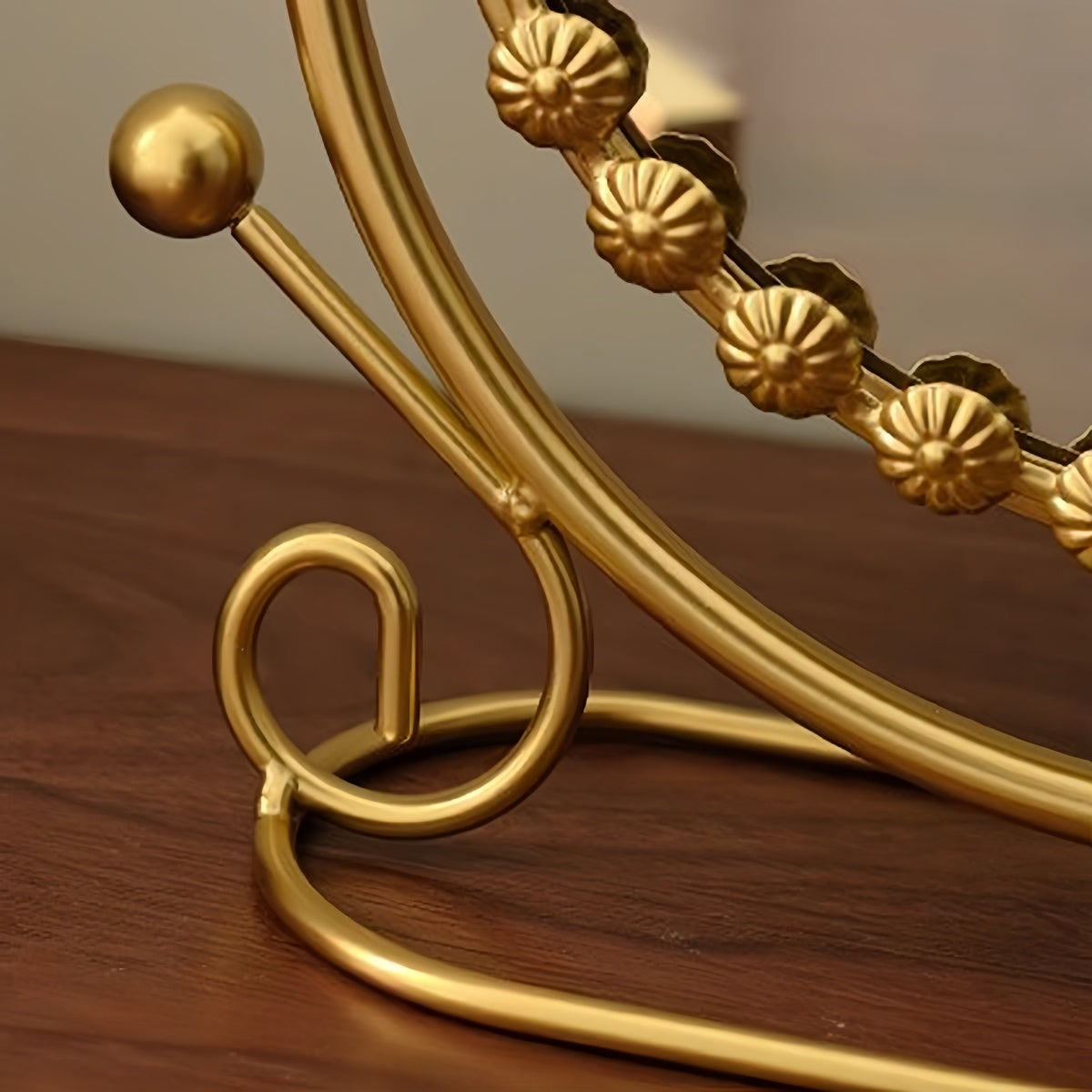 Elegant Handcrafted Oval Mirror