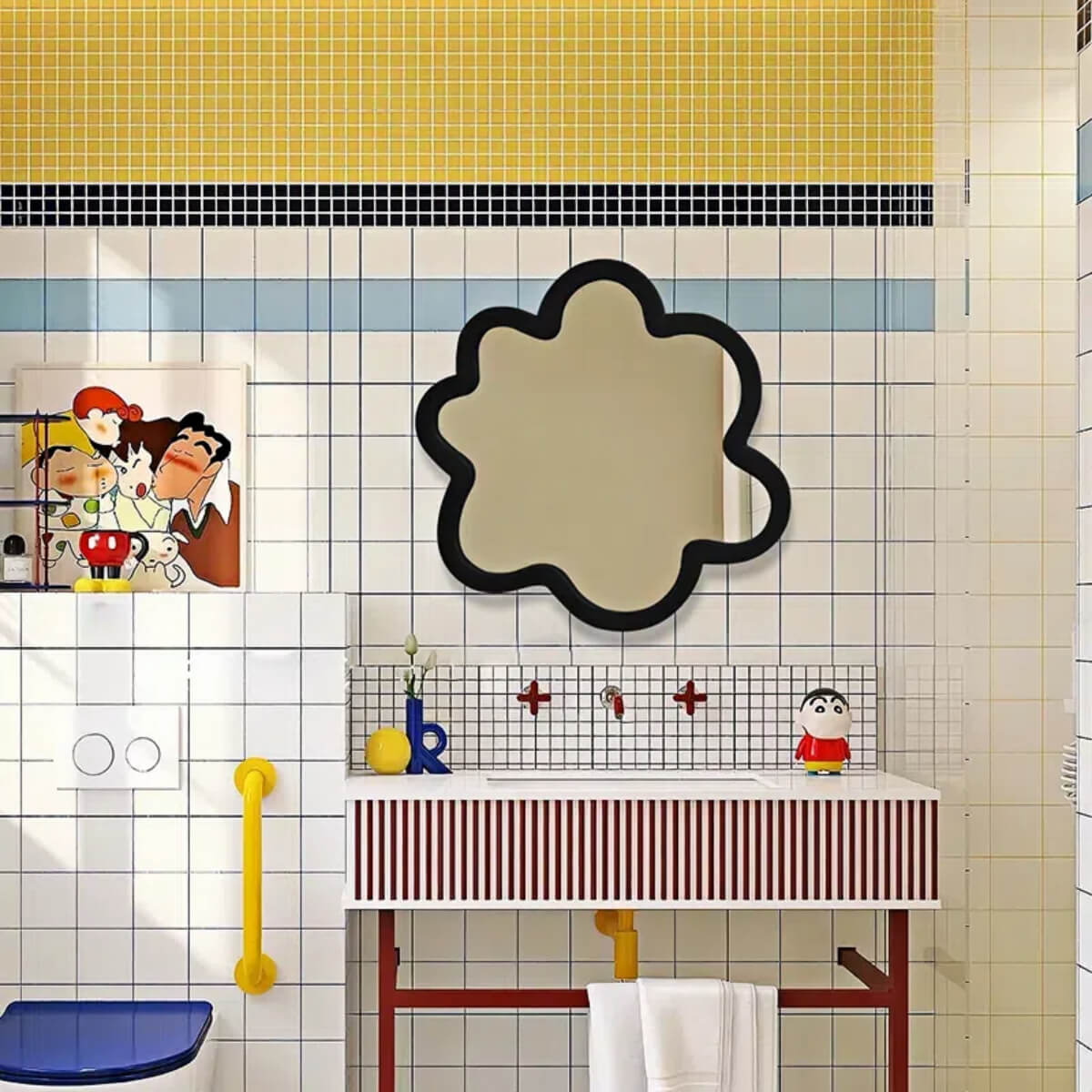 Dopamine Irregular Wall Mirror