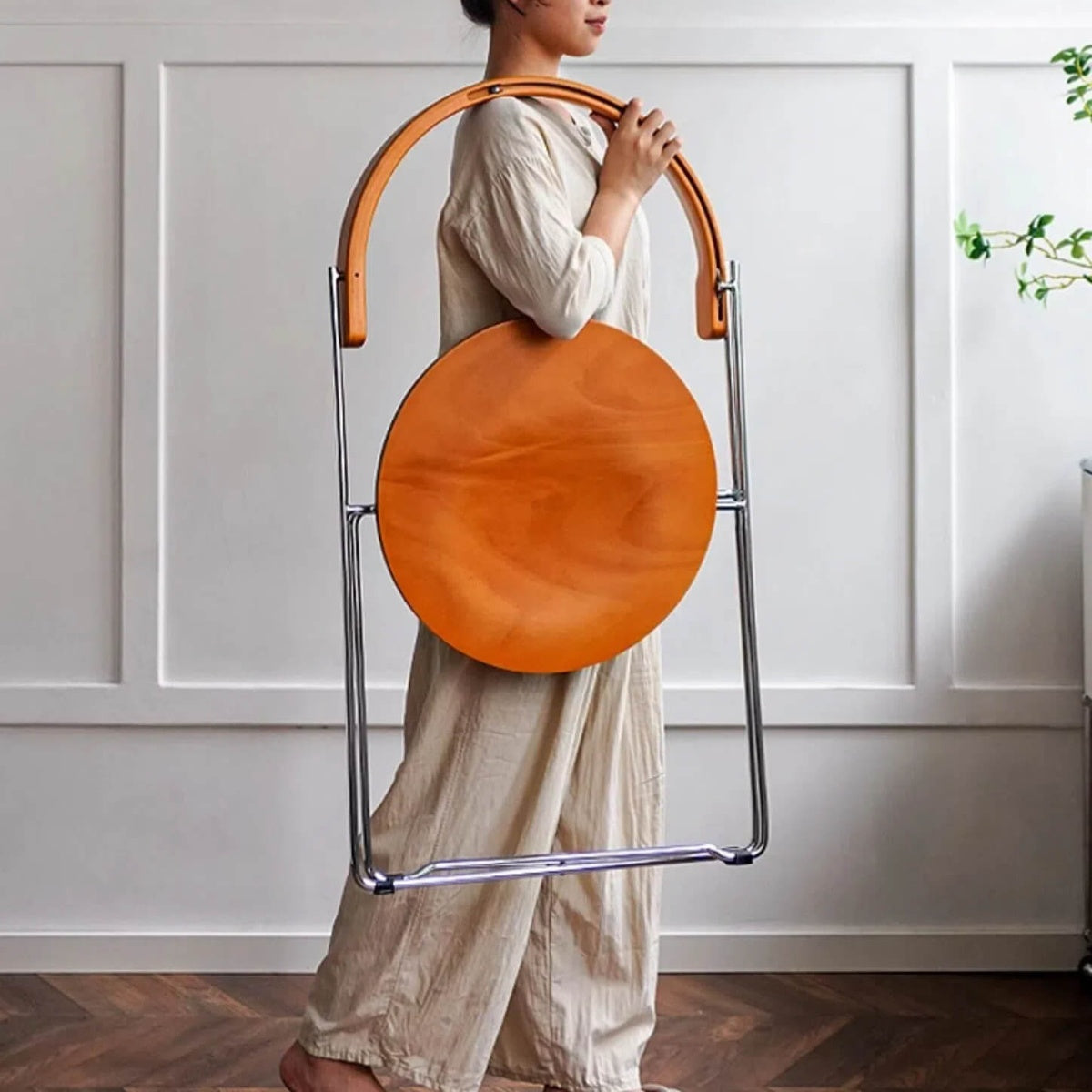 Modern Nordic Folding Chair