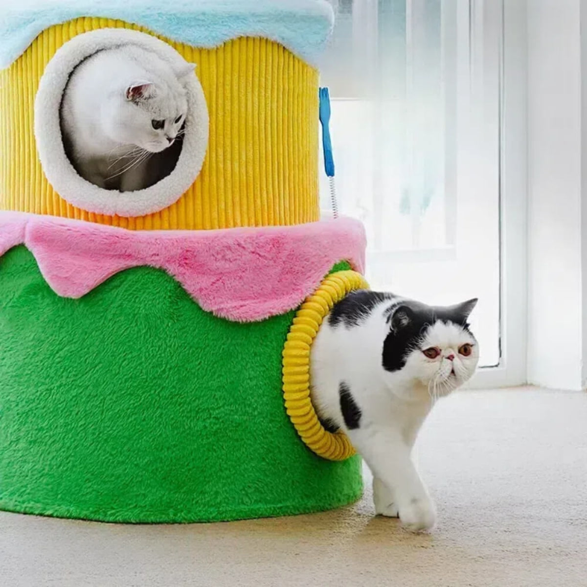 Birthday Cake Cat Tree