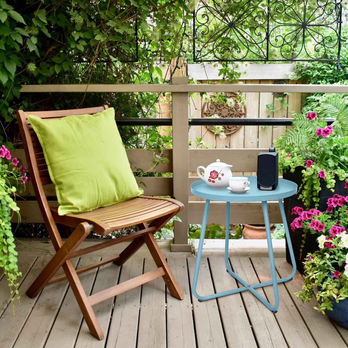 Soleil Simple Round Side Tables