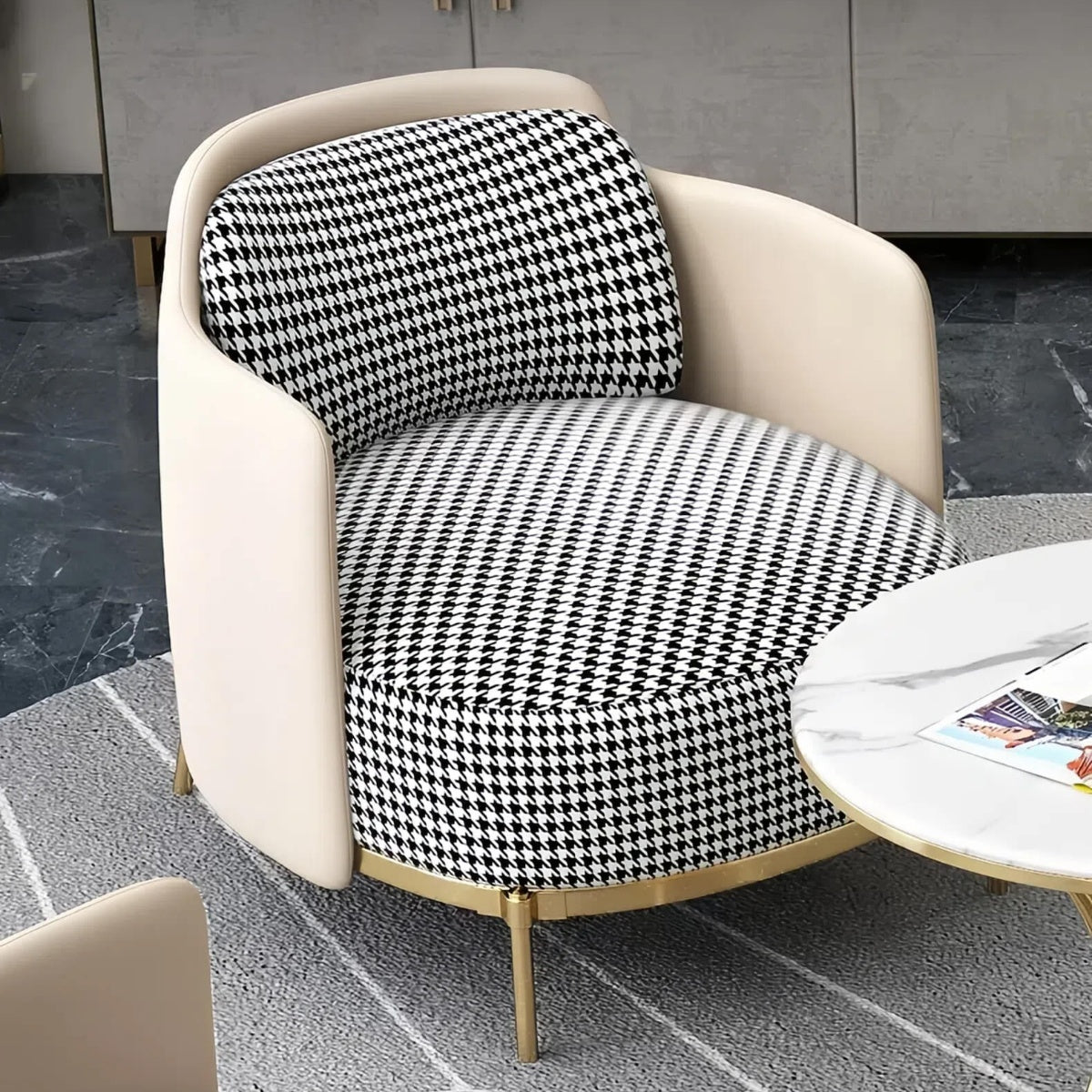 Julian Sterling Accent Chair