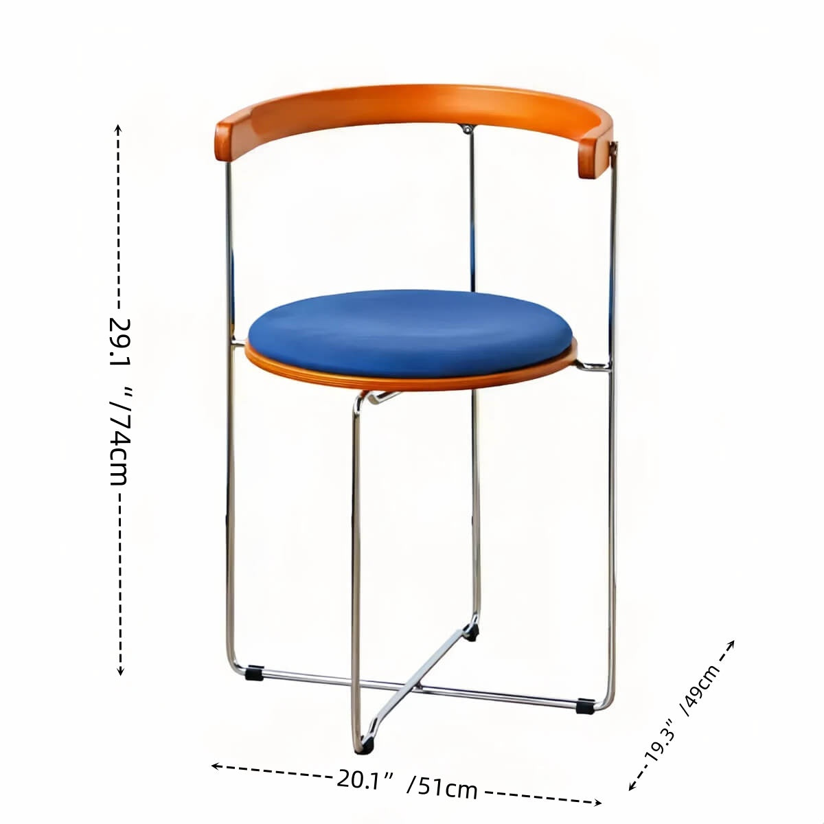 Modern Nordic Folding Chair