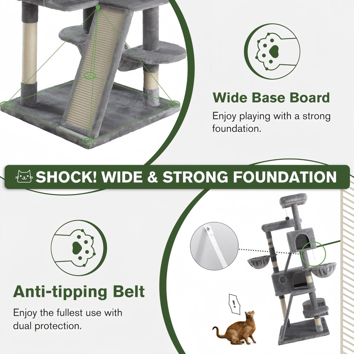 Deluxe Multi-Level Cat Tree