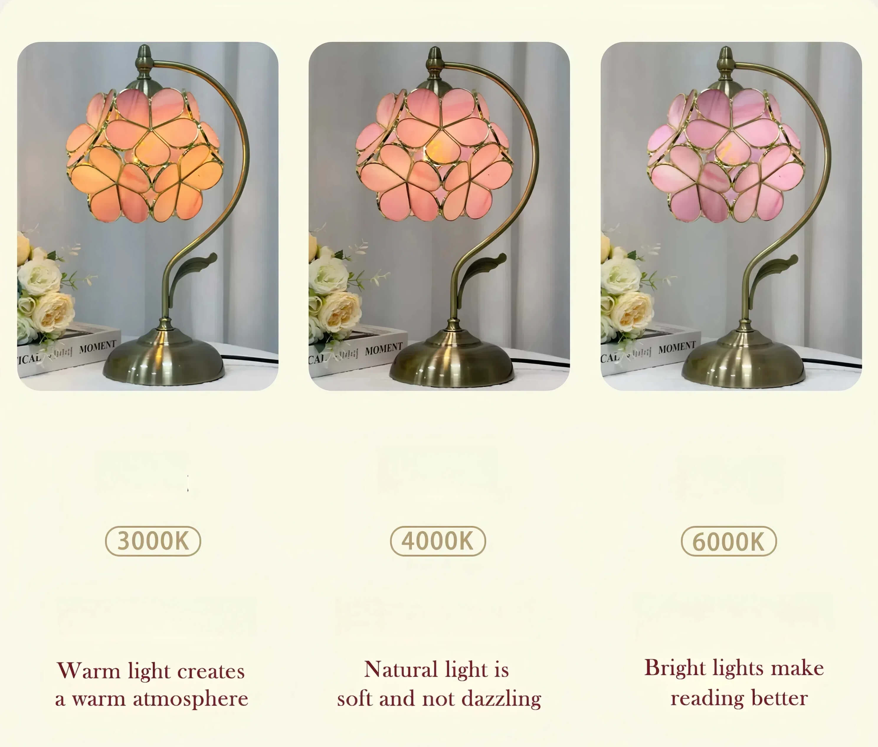 Tiffany Petal Table Lamp