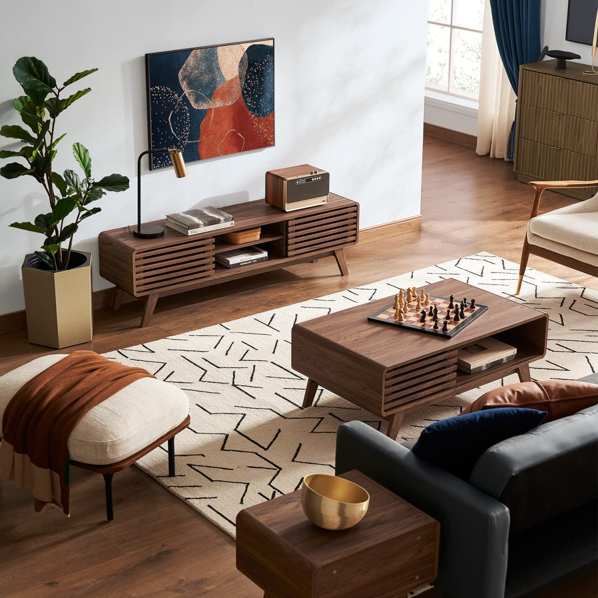 Nordic Minimalist TV Cabinet
