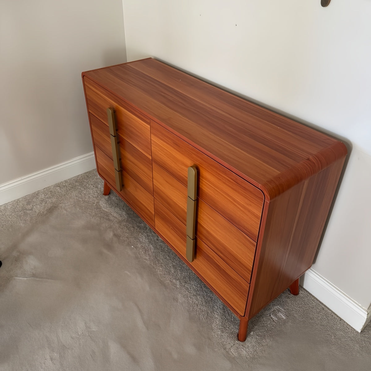 Soleil Retro Chic 6-Drawer Chest