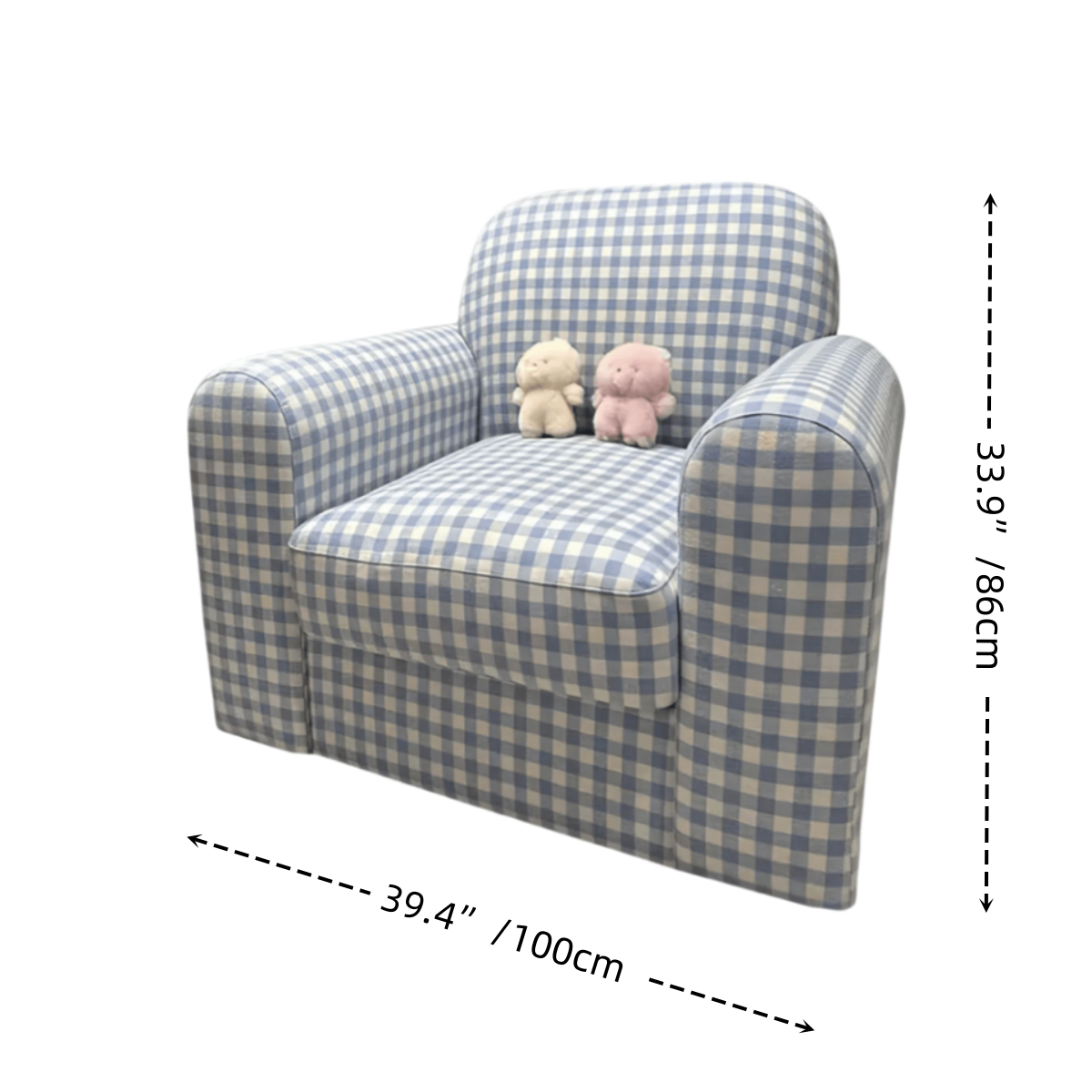 Dreamy Checkered Sofa