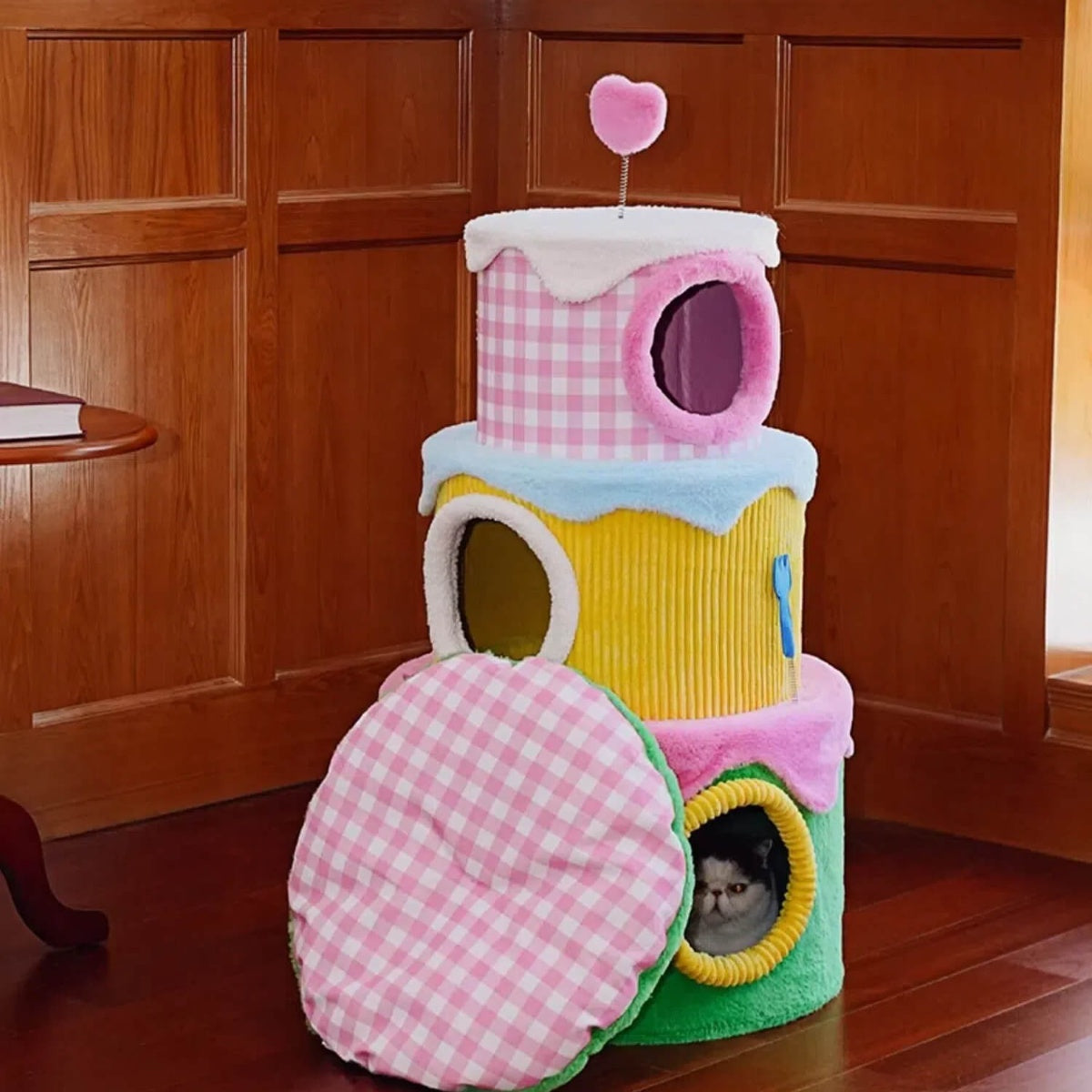 Birthday Cake Cat Tree