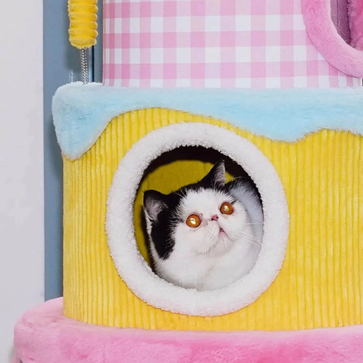 Birthday Cake Cat Tree