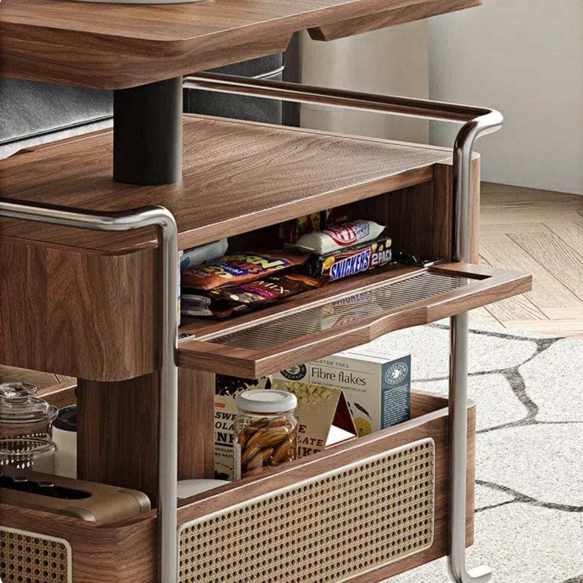 Versatile Vintage Rolling Cart