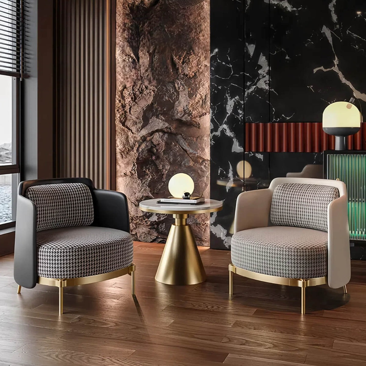 Julian Sterling Accent Chair