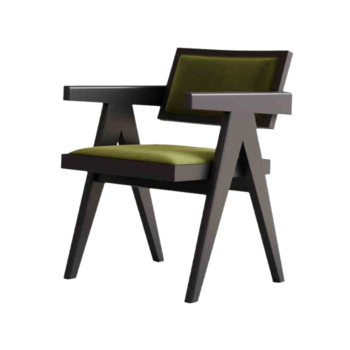 solid wood designer dining chair