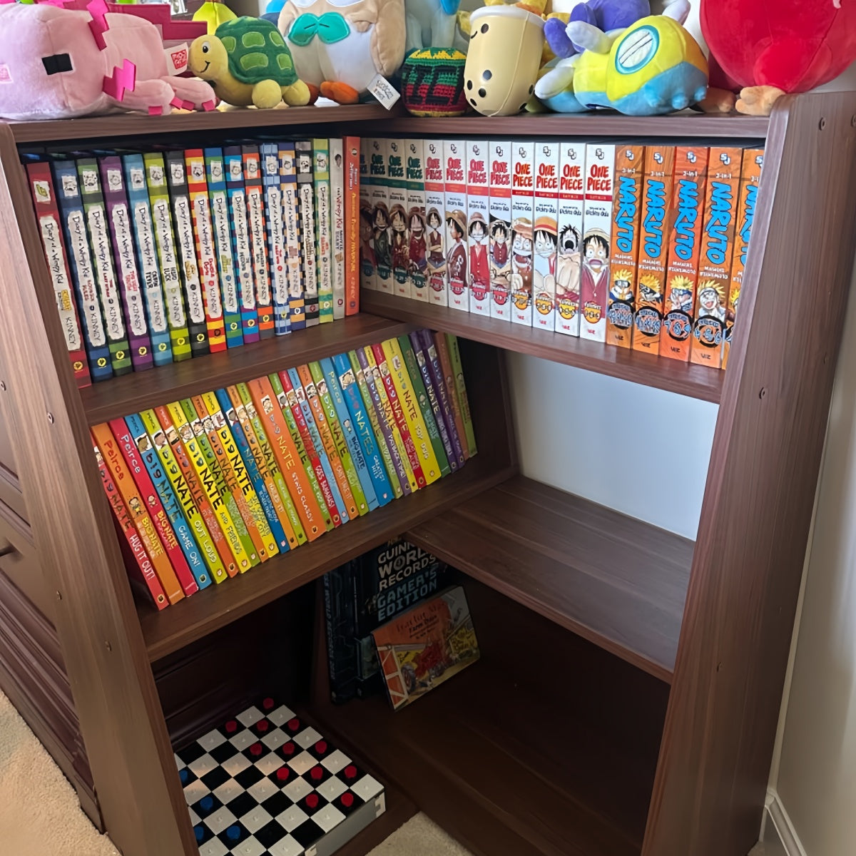 Modular Walnut Bookshelf