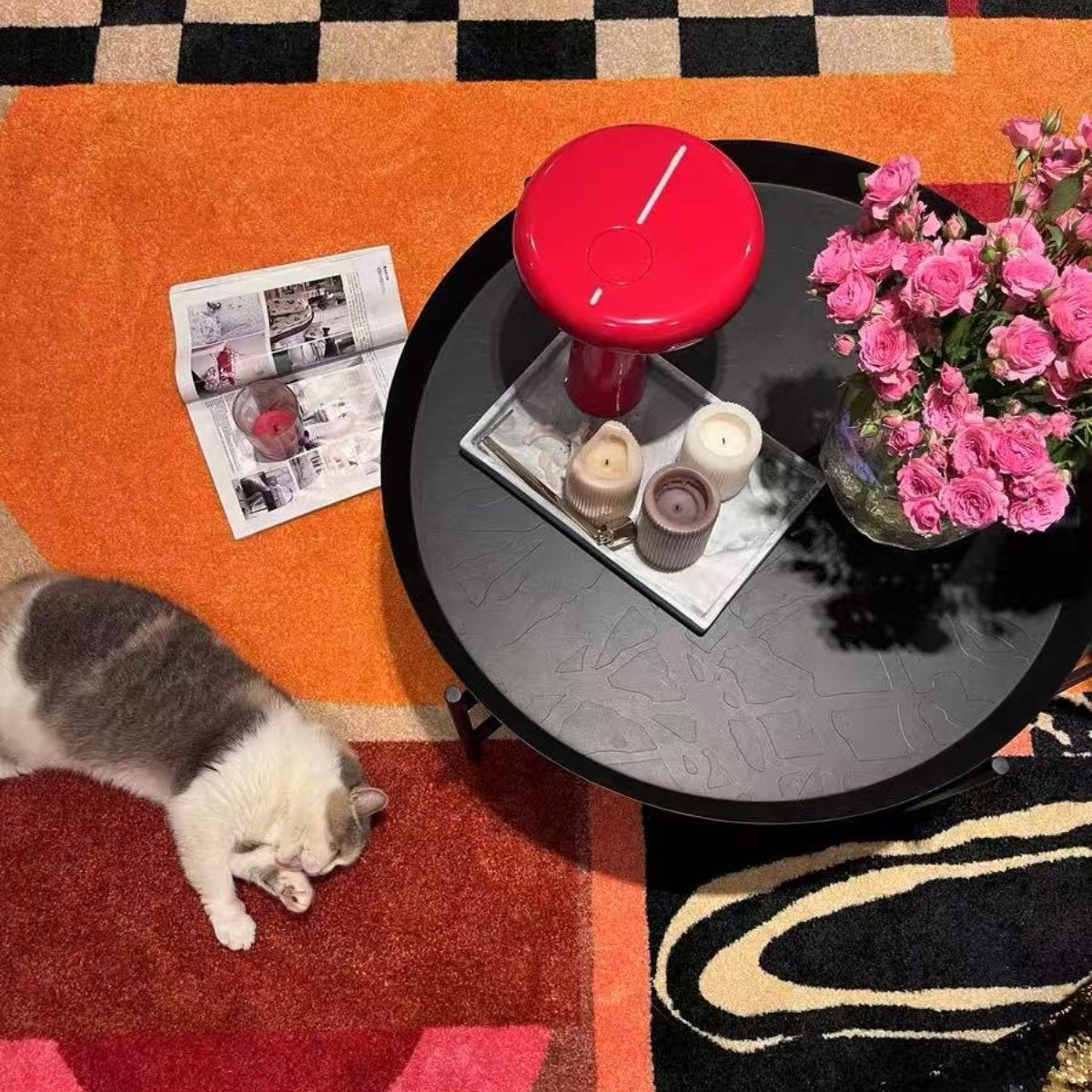 Dopamine Series Abstract Rug