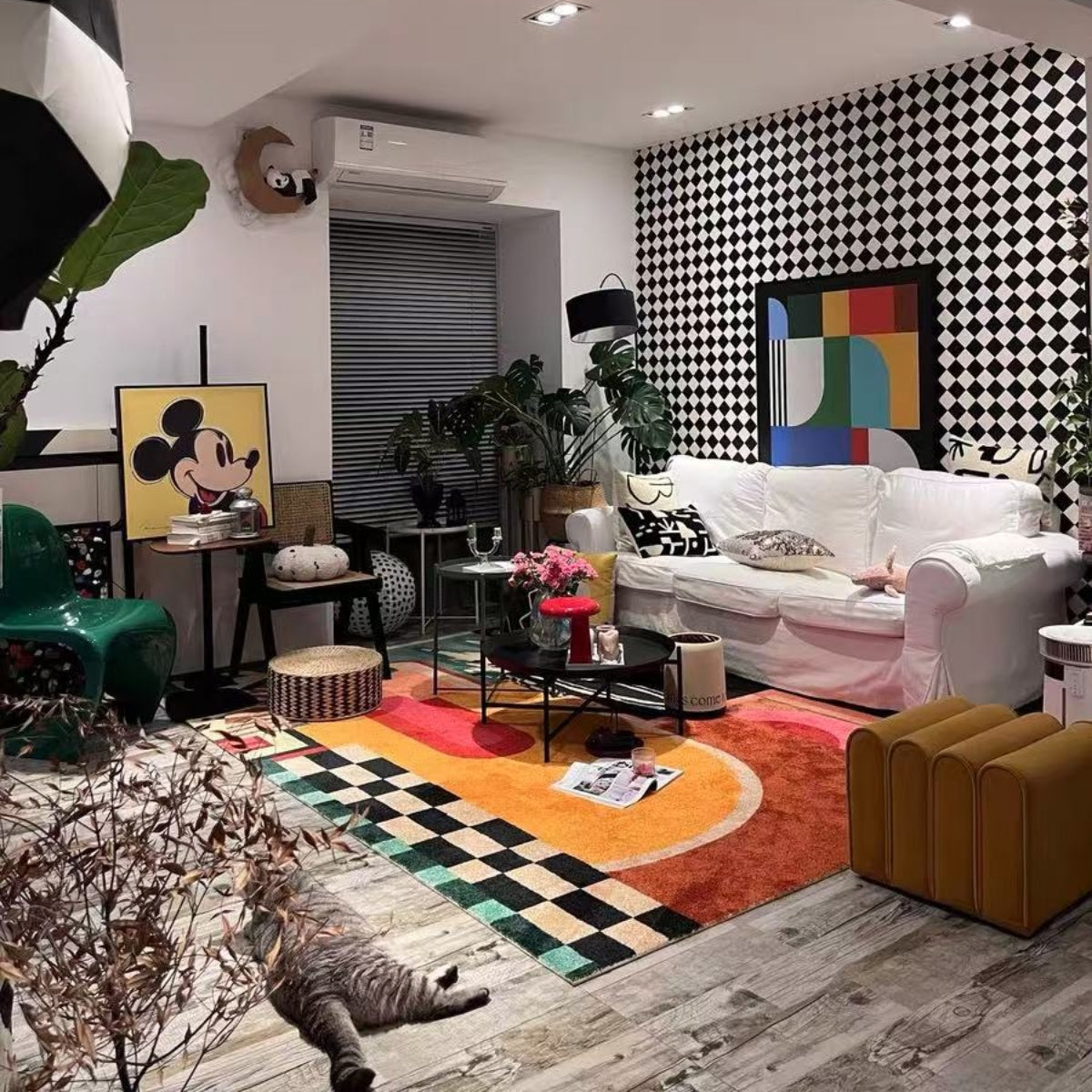 Dopamine Series Abstract Rug