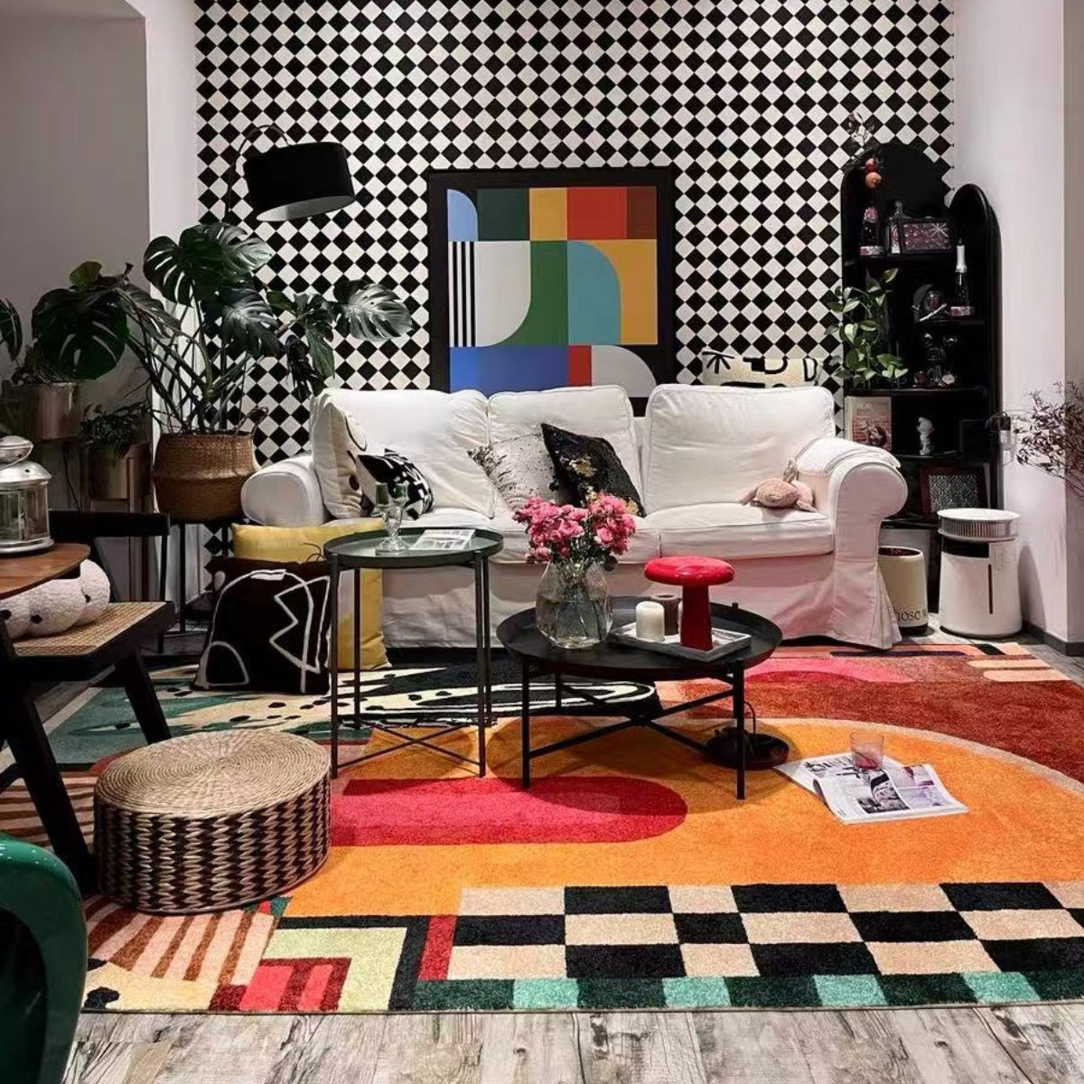 Dopamine Series Abstract Rug