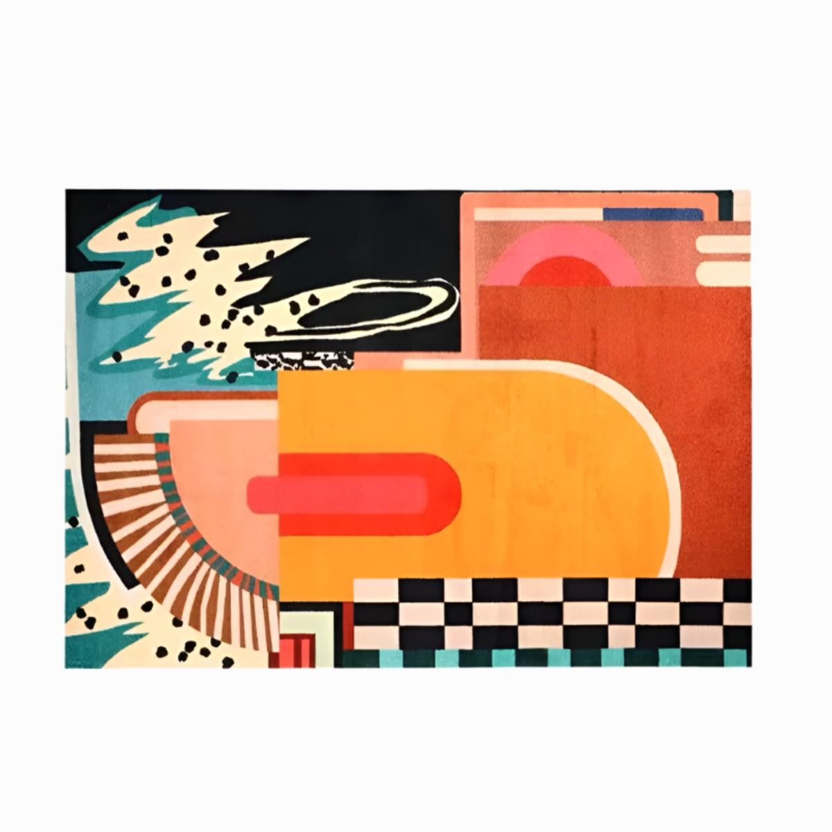 Dopamine Series Abstract Rug